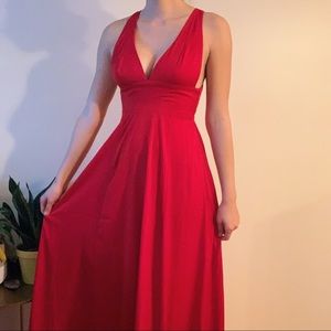Movie Star Red Dress